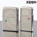 画像1: 【y】ZIPPOペア＃200 #1600 ハートフルペア 銀ミラー HFPR-ASP スワロ付 【】 (1)