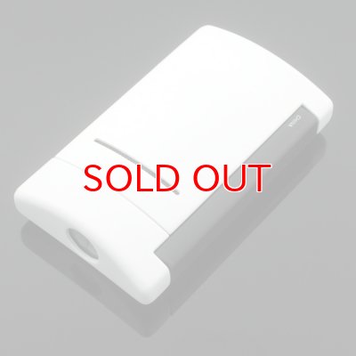 画像4: デュポン ライター [Dupont] 10056 ミニ・ジェット(X・tend mini) Minijet ホワイト・ブラックスカル デュポン ターボライター 【】