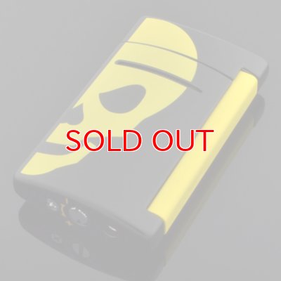 画像3: デュポン ライター [Dupont] 10064 ミニ・ジェット(X・tend mini) Minijet スカルイエロー デュポン ターボライター 【】