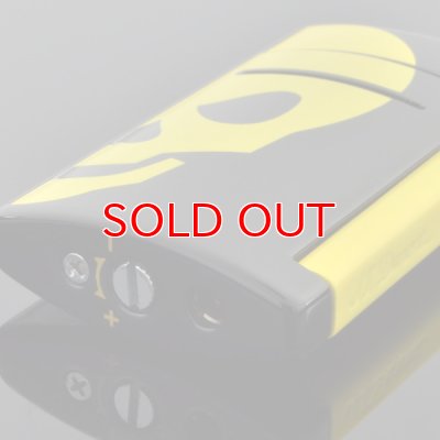 画像5: デュポン ライター [Dupont] 10064 ミニ・ジェット(X・tend mini) Minijet スカルイエロー デュポン ターボライター 【】