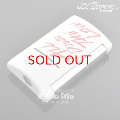 画像4: デュポン ライター [Dupont] 10091 ミニ・ジェット(X・tend mini) Minijet ローリング・ストーンズ ホワイト デュポン ターボライター 【】