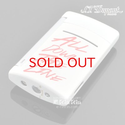 画像4: デュポン ライター [Dupont] 10097 ミニ・ジェット(X・tend mini) Minijet ローリング・ストーンズ スワロフスキーホワイト デュポン ターボライター 【】