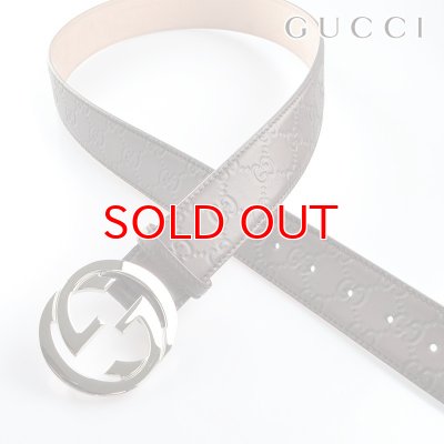 画像3: GUCCI メンズ グッチシマソフト ベルト 114984 AA61N ダークブラウン 90cm 114984aa61n