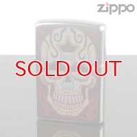 【f】ZIPPO 1201s336 フカシロZIPPO　メキシカンスカルC ジッポー ライター 【】
