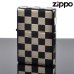 画像1: 【f】Zippo ジッポライター 1201s381 フラットトップチェッカーSV【】 (1)