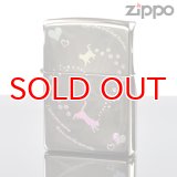 【f】Zippo ジッポライター 1201s391 ニッケルパラジウム キャットハートホログラムS【】