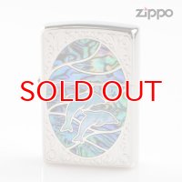 Zippo ジッポライター 1201s603 シェルドルフィン GRBL