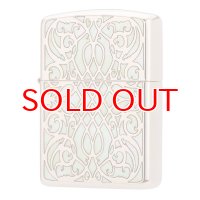 【f送料無料・新品・正規品】ZIPPO アーマーアラベスク　PKG 両面加工 FCZP 1201s698 【】
