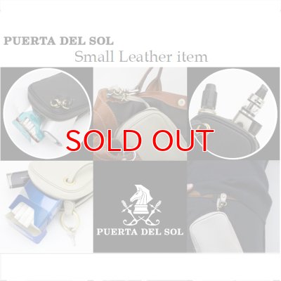 画像5: プエルタ デルソル 15pu0001 マルチケースBlack 牛革 日本製 【】