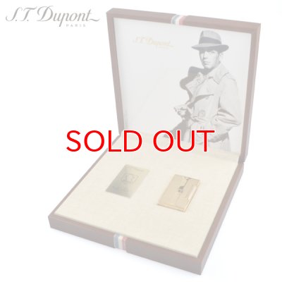 画像6: デュポン ライター [Dupont] LIGNE2 【限定品】16024 ハンフリー ボガート ゴールド（ガス1本・フリント1シート特典付） デュポン ボギー フリントガスライター 【】