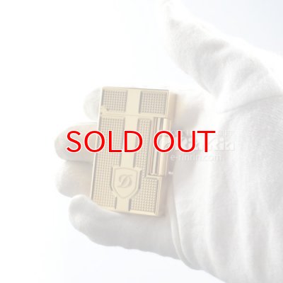 画像6: デュポン ライター [Dupont] LIGNE2 16431 ブラゾン イエローゴールド（ガス1本・フリント1シート特典付）フリントガスライター 【】