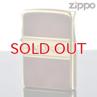 【m】Zippo ジッポライター 200yb-bw2 Classic Style ゴールド×ブラウン 200YB-BW2 【】