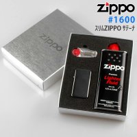 【y】ジッポー #1600 サテーナ +オイル・フリントギフトBOXセット (zp-1600)