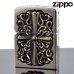 画像1: 【m】 ZIPPO 2FMJ-CROG フルメタルジャケットジッポー ゴールド   (2fmj-crog2) ジッポー ライター 【】 (1)