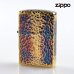 画像1: ZIPPO 2ht-bi 5面加工 真鍮メッキイブシ仕上げ ハンマートーン (1)