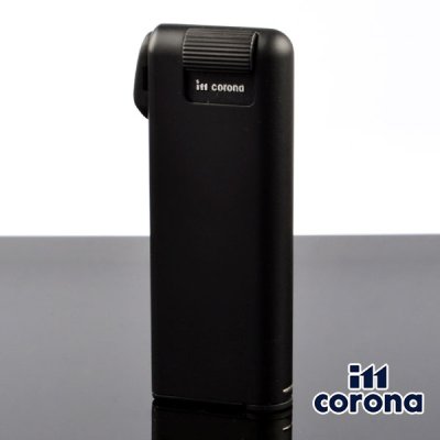 画像1: イム・コロナ ライター[im corona] パイプマスター 33-9111BLACKMATT イム コロナ パイプ用ライター 【ガス1本プレゼント】 【】