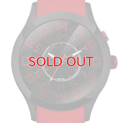 画像1: ROMAGO DESIGN[ロマゴデザイン] RM015-0162PL-BKRD Attraction series ミラー文字盤 クォーツ 腕時計 ブランド ファッション 腕時計