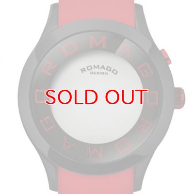 画像2: ROMAGO DESIGN[ロマゴデザイン] RM015-0162PL-BKRD Attraction series ミラー文字盤 クォーツ 腕時計 ブランド ファッション 腕時計