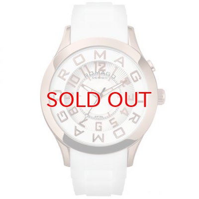 画像3: ROMAGO DESIGN[ロマゴデザイン] RM015-0162PL-RGWH Attraction series ミラー文字盤 クォーツ 腕時計 ブランド ファッション 腕時計