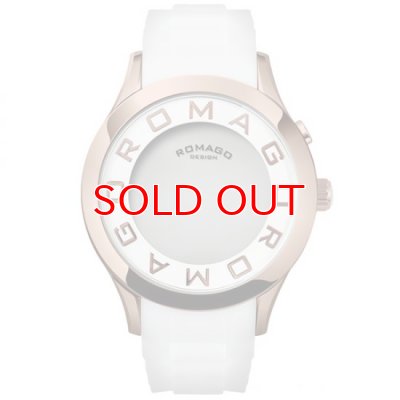 画像4: ROMAGO DESIGN[ロマゴデザイン] RM015-0162PL-RGWH Attraction series ミラー文字盤 クォーツ 腕時計 ブランド ファッション 腕時計