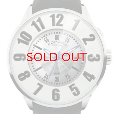 画像1: ROMAGO DESIGN[ロマゴデザイン] RM007-0053ST-SV Numeration series ミラー文字盤 クォーツ 腕時計 ブランド ファッション 腕時計