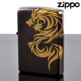 【m】Zippo ジッポライター 3d-dragon-gd 立体3D ドラゴンGD ３面金メッキ連続盛り上げ加工 【】