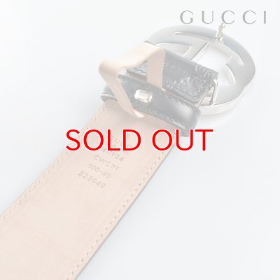 画像4: GUCCI メンズ グッチシマソフト ベルト 411924 CWC1N1000 ブラック 90cm 411924cwc1n