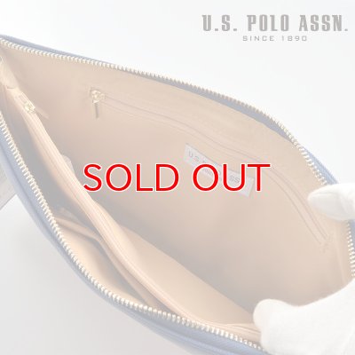 画像4: US POLO ASSN 682092 USPA-1903 nvgy サフィアノ クラッチバッグ