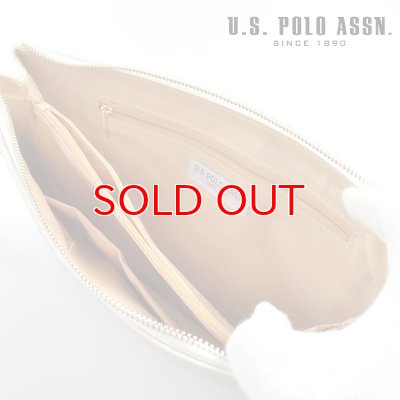 画像4: US POLO ASSN 718184 USPA-1903 パール Pearl サフィアノ クラッチバッグ
