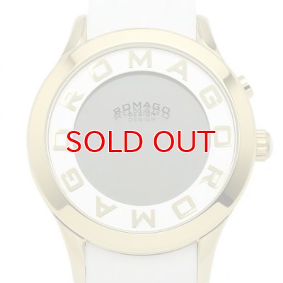画像2: ROMAGO DESIGN[ロマゴデザイン] RM015-0162PL-GDWH Attraction series ミラー文字盤 クォーツ 腕時計 ブランド ファッション 腕時計