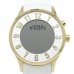 画像2: ROMAGO DESIGN[ロマゴデザイン] RM068-0053PL-GDWH Numeration series ミラー文字盤 クォーツ 腕時計 ブランド ファッション 腕時計 (2)