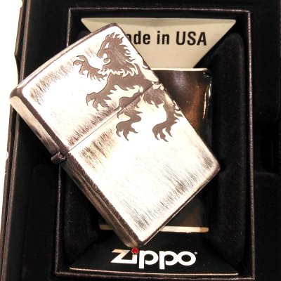 画像2: ZIPPO Sライオン arb-sr124　フリントオイルセット