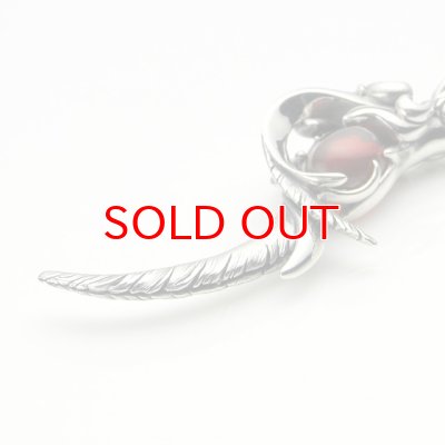 画像4: 火食い鳥ペンダント wレッドアンバー Volcano | BloodyMary [ブラッディマリー] bmp1339-sk-ra