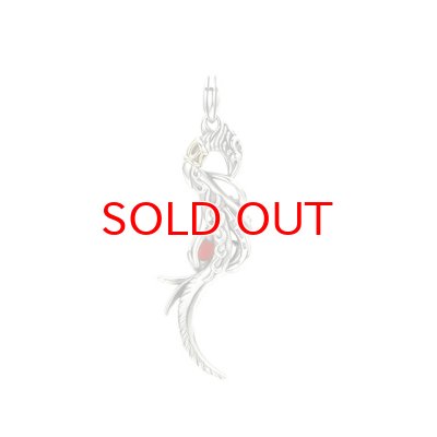 画像6: 火食い鳥ペンダント wレッドアンバー Volcano | BloodyMary [ブラッディマリー] bmp1339-sk-ra