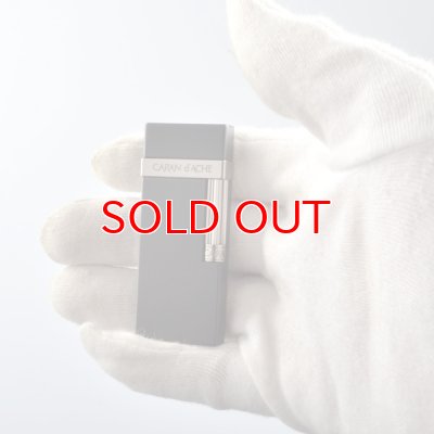 画像5: カランダッシュ ライター cd30-3002 ガンメタル黒マット [CARAN d'ACHE] フリントガスライター)  【】