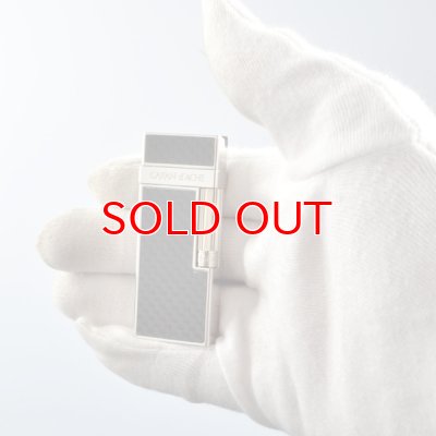 画像5: カランダッシュ ライター cd30-3005 ダイアシルバーカーボン貼り [CARAN d'ACHE] フリントガスライター)  【】