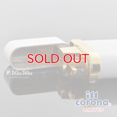 画像4: 【送料無料・新品・正規品】イムコロナ ローレル 2015限定 cn11031313 ローレル 純白 クリスタルフリントホイール 24Goldコーティング加工 HERITAGE WHITEブランドライター【ガス1本プレゼント】 【】