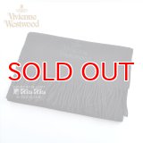 Vivienne Westwood ヴィヴィアンマフラー  m9024c540060 同色ロゴマフラー ブラック  S60909024  909024 C54 060