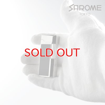 画像6: サロメ フリントガスライター SD41-05 シルバー 疑似七宝黒 sarome ブランド ライター sd41-05【】