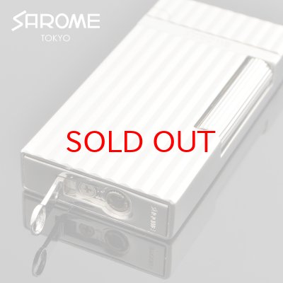 画像5: サロメ フリントガスライター SD6A-01 シルバー ワイドダイヤカット sarome ブランド ライター sd6a-01【】