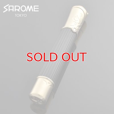 画像3: サロメ 電子ガスガスライター SK151-06 ブラック シャンパンゴールド0.2? sarome ブランド ライター sk151-06【】