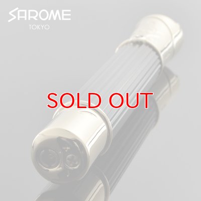 画像5: サロメ 電子ガスガスライター SK151-06 ブラック シャンパンゴールド0.2? sarome ブランド ライター sk151-06【】