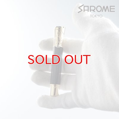 画像6: サロメ 電子ガスガスライター SK151-06 ブラック シャンパンゴールド0.2? sarome ブランド ライター sk151-06【】