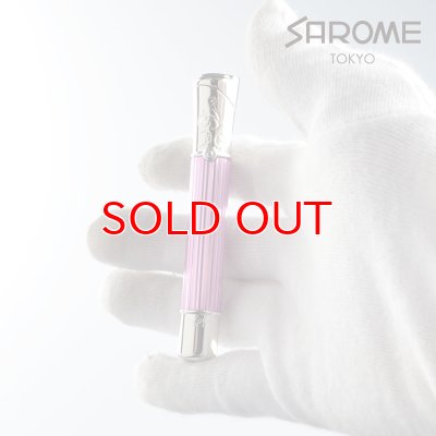 画像6: サロメ 電子ガスガスライター SK151-07 ピンク シルバー sarome ブランド ライター sk151-07【】