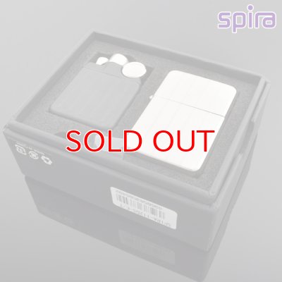 画像3: 【m】spira spira-112ds-et ダイアシルバー エンジンタン両面加工 充電式 バッテリーライター【】