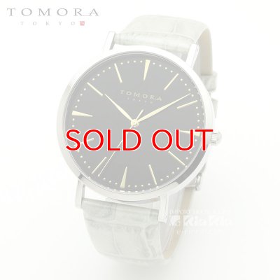 画像1: TOMORA TOKYO t-1601-gbkgy 日本製クォーツ腕時計 T-1601 GBKGY