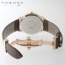 画像5: TOMORA TOKYO t-1602-pgwh 日本製クォーツ スモールセコンド腕時計 T-1602 PGWH