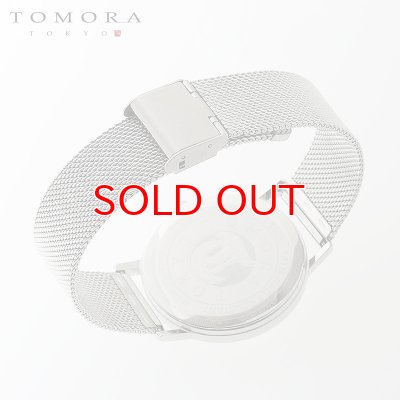 画像4: TOMORA TOKYO t-1603-bk 日本製クォーツ 日付・曜日カレンダー付き 腕時計 T-1603 BK
