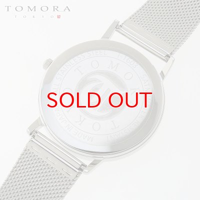 画像3: TOMORA TOKYO t-1603-pwh 日本製クォーツ 日付・曜日カレンダー付き 腕時計 T-1603 PWH
