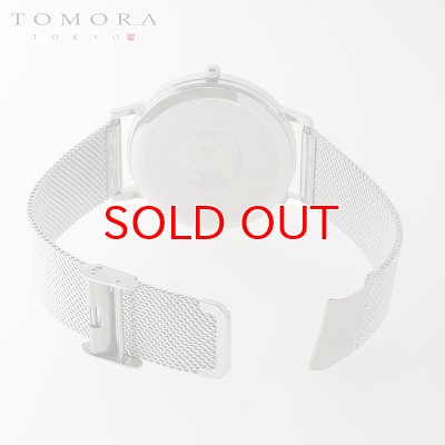 画像5: TOMORA TOKYO t-1603-pwh 日本製クォーツ 日付・曜日カレンダー付き 腕時計 T-1603 PWH